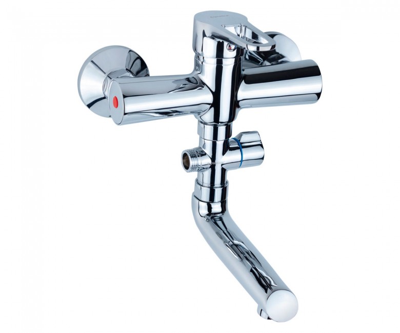 Змішувач з коротким виливом AQUATICA  HL-3C130C HL-3C130C