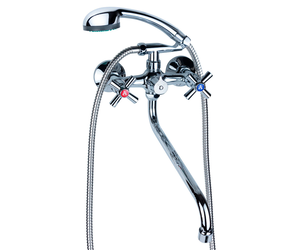 Змішувач з вигнутим виливом AQUATICA  PM-2C457C PM-2C457C