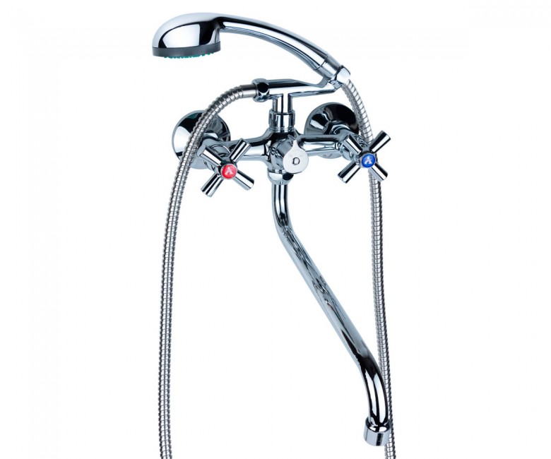 Змішувач з вигнутим виливом AQUATICA  PM-2C457C PM-2C457C