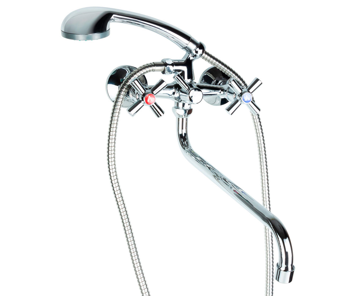 Змішувач з довгим носиком AQUATICA  PM-5C457C PM-5C457C
