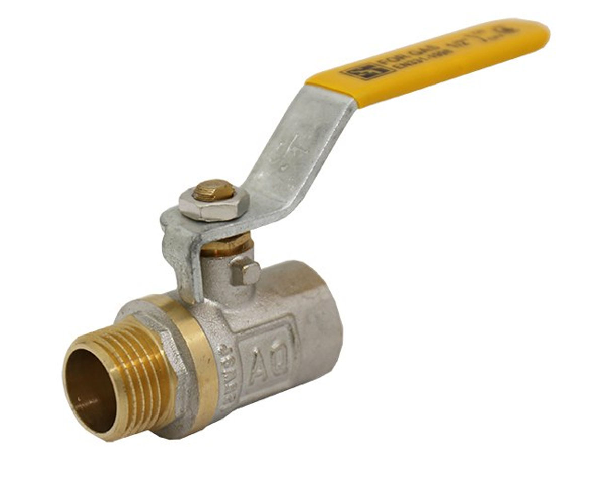 Кран кульовий з ручкою 1/2 АКВАВІТА AQUAVITA  01200045 01200045