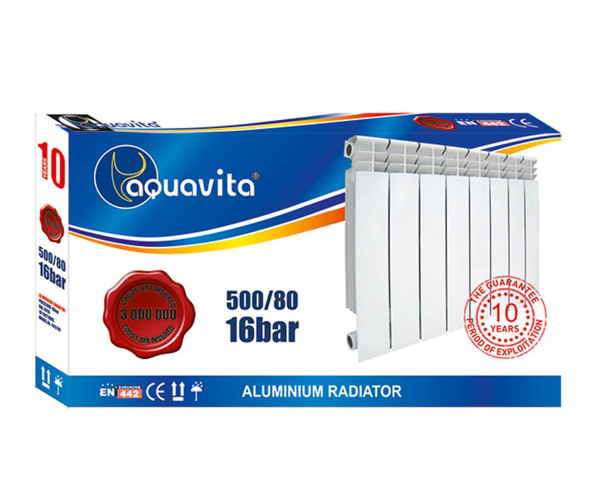 Секція литого алюмінієвого радіатора AQUAVITA  22010684 22010684