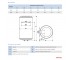 951276 водонагрівач побутовий електричний Round Eco VMR 80 (1200W) NEW (1 сорт)  951276:Чертеж 