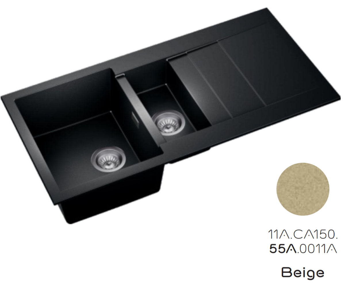 Мойка с клапаном AXIS CASCADA 150 11A.CA150.55A.0011A 11A.CA150.55A.0011A