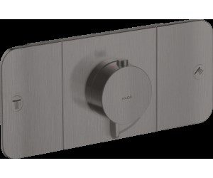 Терморегулятор AXOR ONE на 2 спойлери, PM, колір чорний хром AXOR  45712340