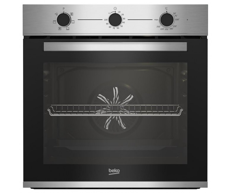 Духова шафа Beko електрична, 66л, A, конвекція, нерж BEKO  BBIE12100XC BBIE12100XC
