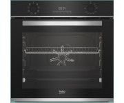 Духова шафа Beko електрична, 72л, A, дисплей, конвекція, чорний BEKO  BBIM13300XD