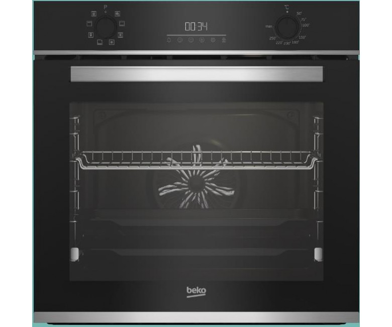 Духова шафа Beko електрична, 72л, A, дисплей, конвекція, чорний BEKO  BBIM13300XD BBIM13300XD
