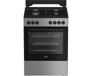 Плита Beko комбінована, 66л, 60x60см, конвекція, сріблястий BEKO  FBM62120SD