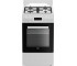 Плита Beko комбінована, 60л, 50x60см, дисплей, конвекція, чавун, білий BEKO  FSM52330DWDS FSM52330DWDS