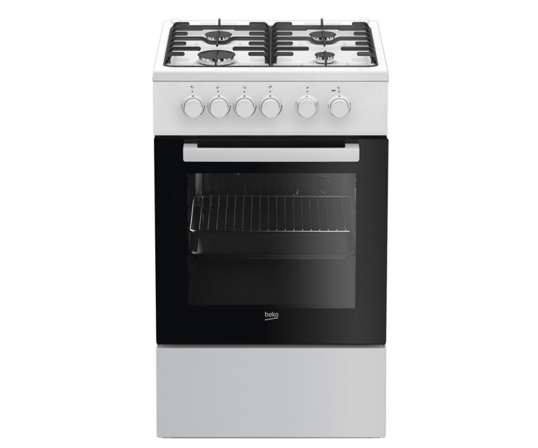 Плита Beko комбінована, 60л, 50x60см, конвекція, білий BEKO  FSS52020DW FSS52020DW