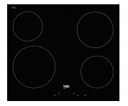 Варильна поверхня Beko електрична, 60см, чорний BEKO  HIC64401