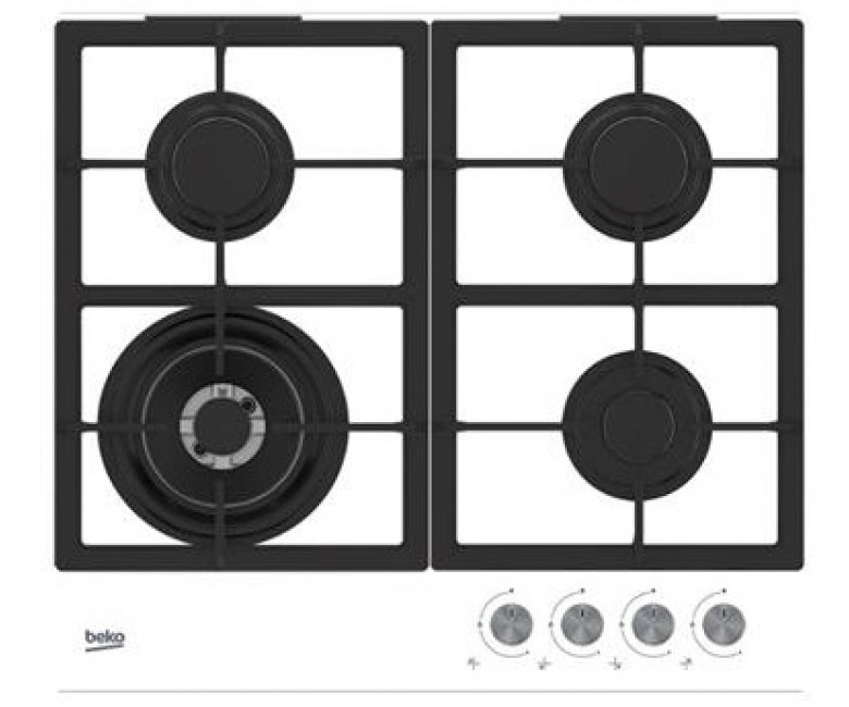 Поверхня на 4-конфорки BEKO  HILW64225SW HILW64225SW