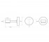 Магнитная мыльница  OMEGA 104108202:Чертеж 