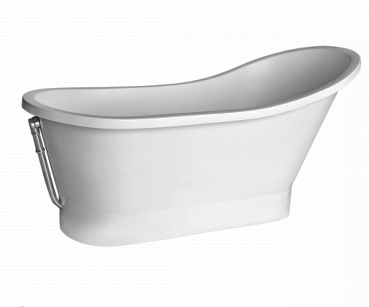 Овальна ванна 160 см BESCO GLORIA NOVA GLORIA NOVA NOVA 160X68 SIFON CLICK-CLACK GLORIA NOVA NOVA 160X68 SIFON CLICK-CLACK
