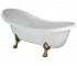 Акрилова ванна на ніжках 170 см BESCO OTYLIA OTYLIA RETRO 170X77 N BRONZE OTYLIA RETRO 170X77 N BRONZE