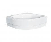 Душовий піддон BESCO  PODDON DIPER 90X90X15/25 II N