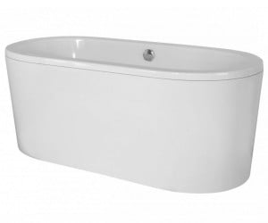 Овальна ванна з сифоном 185 см BESCO VICTORIA VICTORIA RETRO 185X83 SIFON