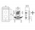 Смеситель на 3 потребителя  FREEDOM INDFRE2304046CRM:Чертеж 