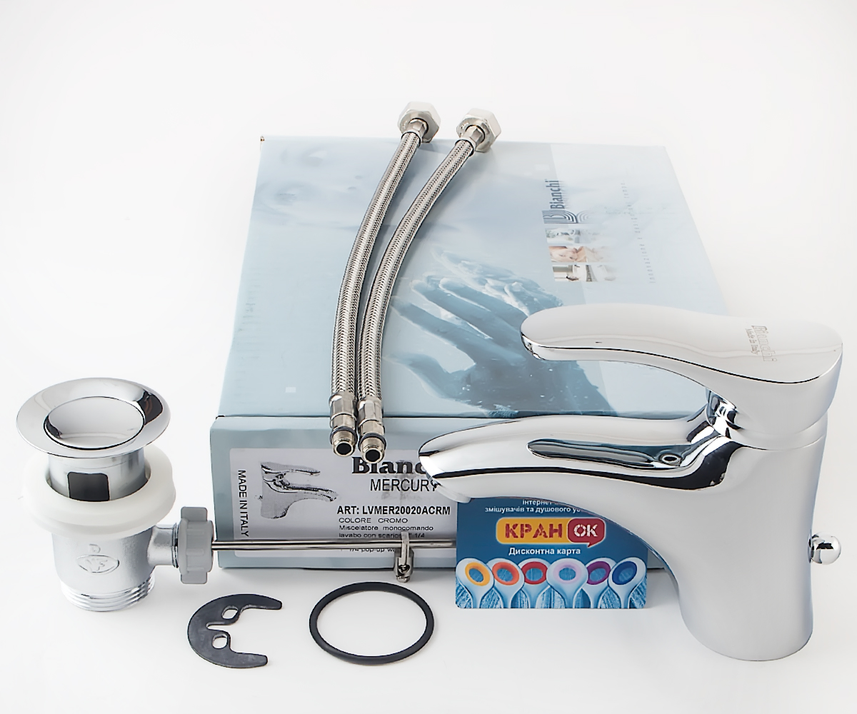 Смеситель для раковины  MERCURY LVBMER2002CRM:Фото 10