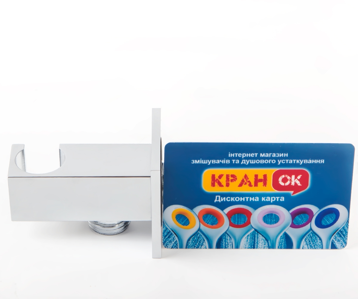 Подключение шланга с держателем  KUBIK PRAQUA306F00CRM:Фото 1