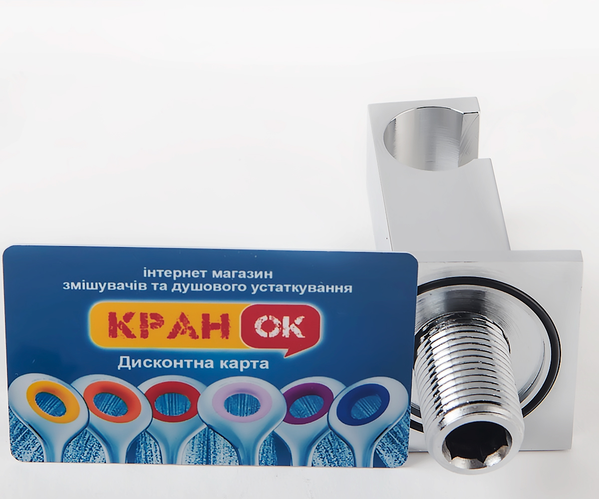 Подключение шланга с держателем  KUBIK PRAQUA306F00CRM:Фото 2