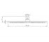 Душевая головка 30 см  STEEL SOFSTE270000INX:Чертеж 