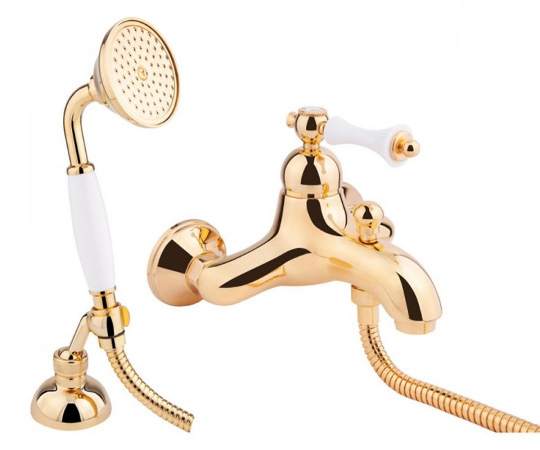 Змішувач з душем BIANCHI LIBERTY VSCLIB200403400ORO VSCLIB200403400ORO