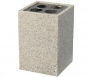 Стакан для зубных щеток BISK SAND 01595