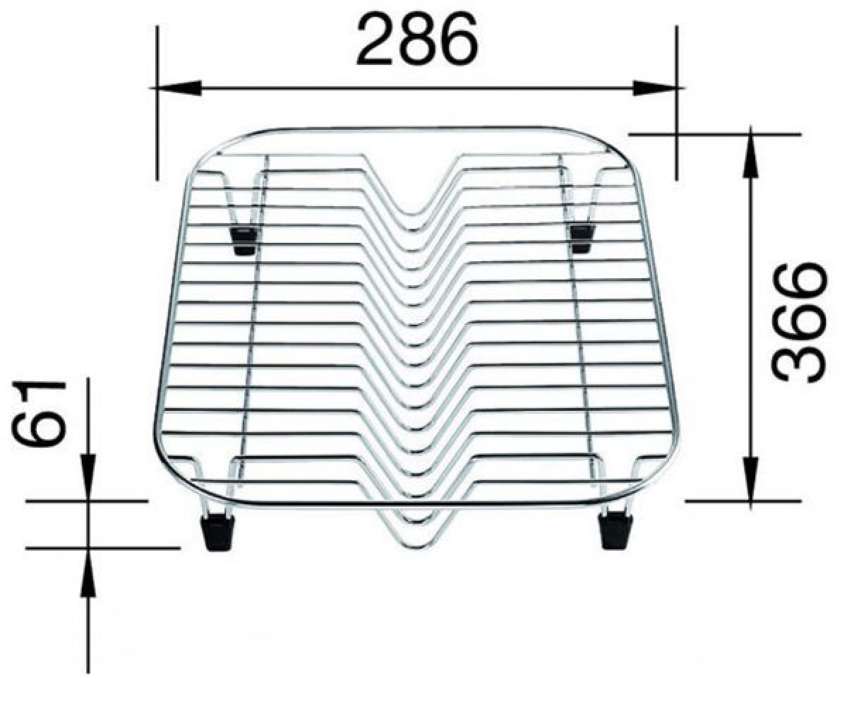 Корзина для посуды  220381:Чертеж 