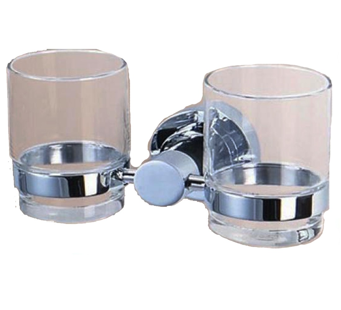 Двойной стакан с держателем BLASK  BGL-0242 BGL-0242