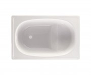 Ванна сталева з сидінням BLB  EUROPA 105X70 SID