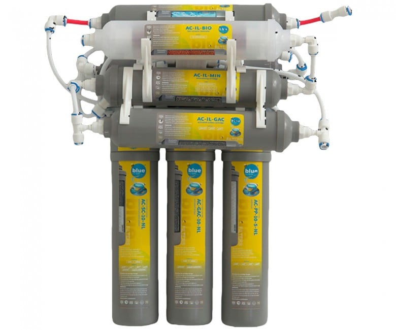 Побутовий фільтр з permeate pump BLUEFILTERS NEWLINE ARO-8-NL-PP ARO-8-NL-PP