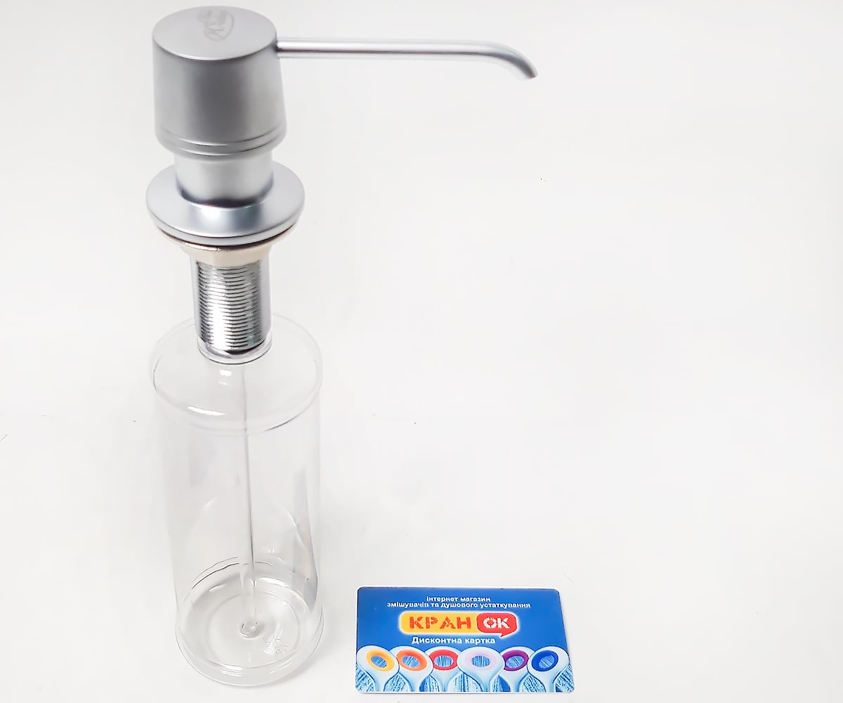 Дозатор для кухни  DISPENSER ROUND SATIN:Фото 3