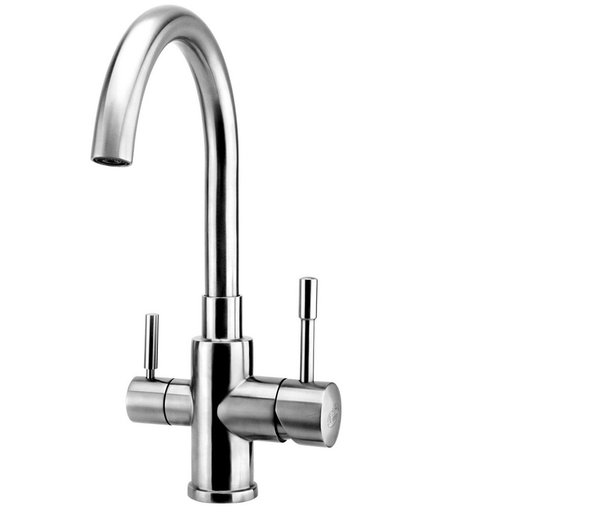 Кухонний змішувач BLUEWATER PALMIRA PALMIRA INOX PALMIRA INOX