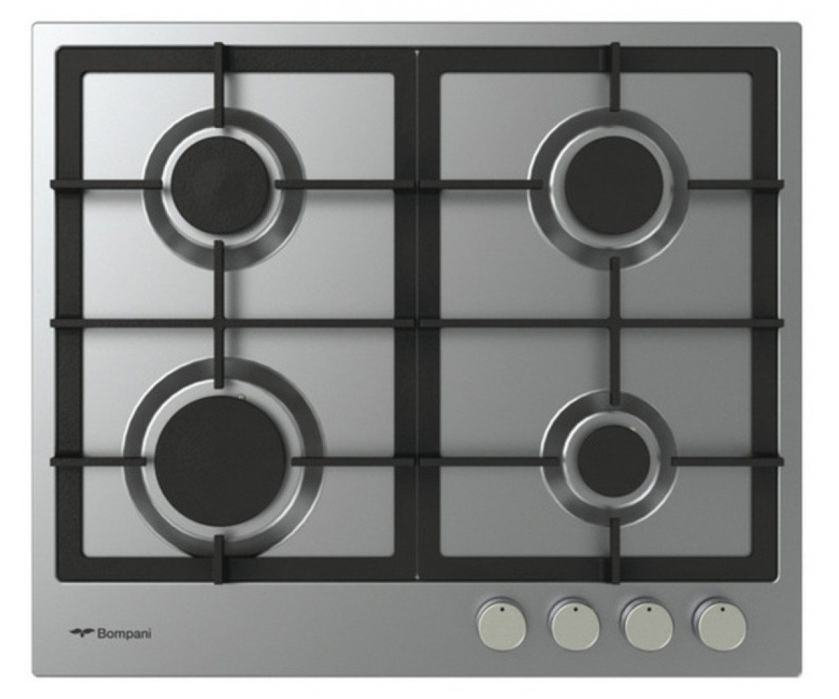 Варильна поверхня BOMPANI  BO213NB/N INOX 60 BO213NB/N INOX 60