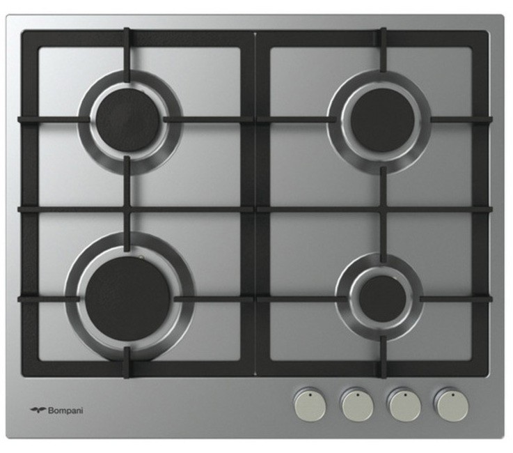 Варочная поверхность BOMPANI  BO213NB/N INOX 60 BO213NB/N INOX 60