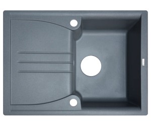 Реверсивна мийка BORGIO  PRA-680X500 GRAY METAL