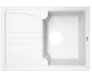 Реверсивна мийка BORGIO  PRA-680X500 WHITE
