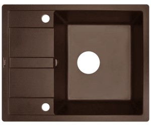 Прямокутна мийка BORGIO  PRC-650X500 BROWN