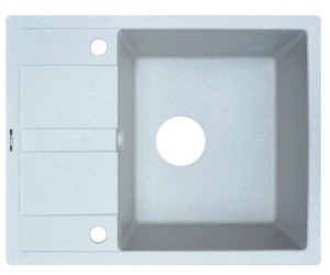 Прямокутна мийка BORGIO  PRC-650X500 GRAY STONE