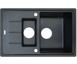 Мийка на півтори чаші BORGIO  PRFC-780X500 BLACK