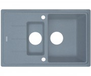 Мийка на півтори чаші BORGIO  PRFC-780X500 GRAY METAL