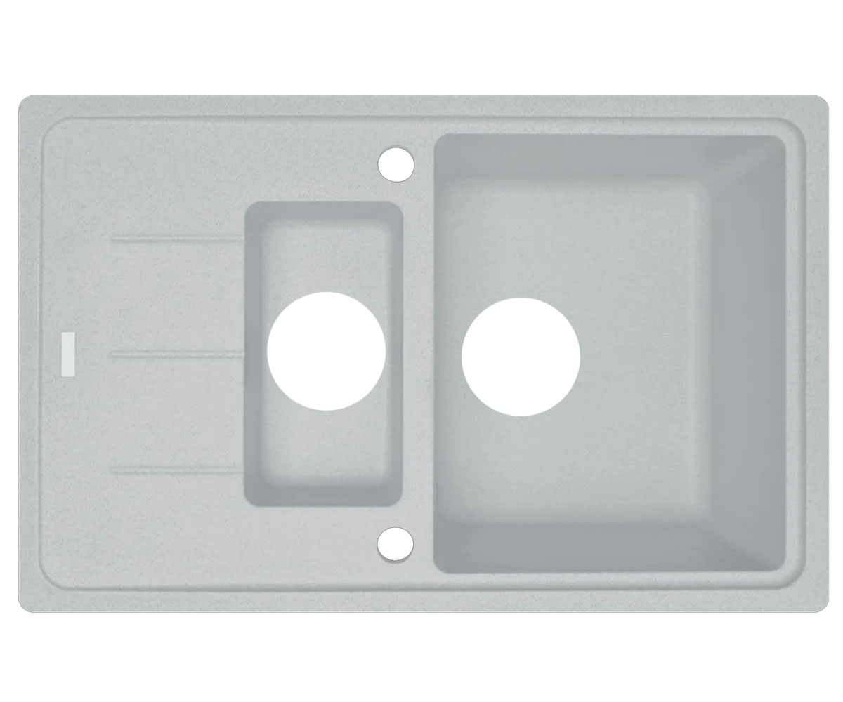 Мийка на півтори чаші BORGIO  PRFC-780X500 GRAY STONE PRFC-780X500 GRAY STONE