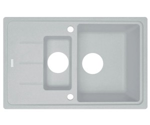 Мийка на півтори чаші BORGIO  PRFC-780X500 GRAY STONE