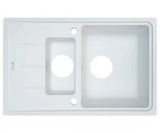Мийка на півтори чаші BORGIO  PRFC-780X500 WHITE