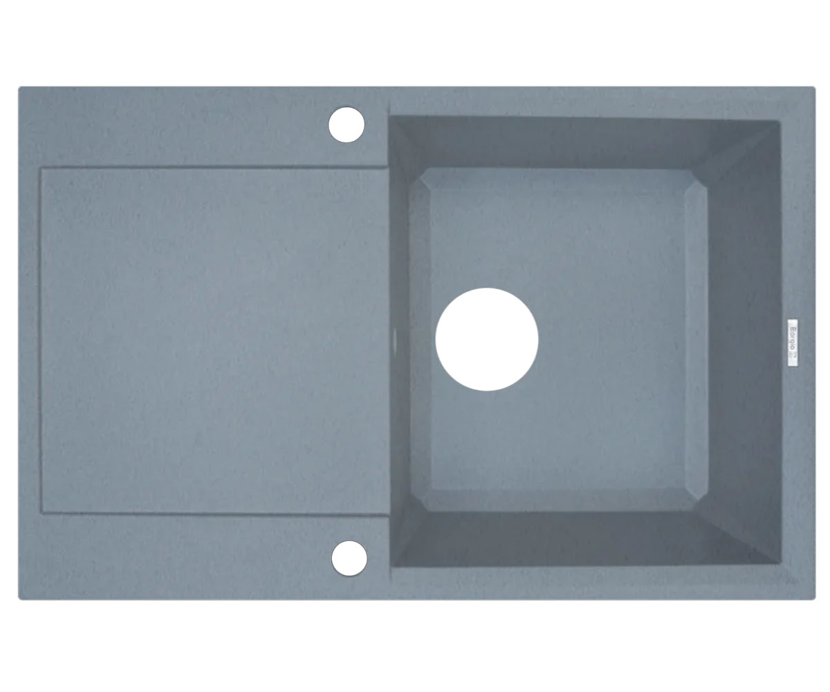 Мийка з крилом BORGIO  PRH-790X500 GRAY METAL PRH-790X500 GRAY METAL