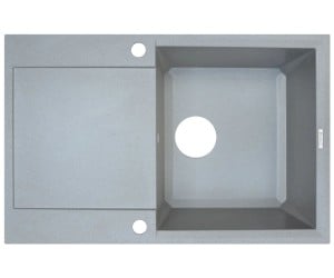 Мийка з крилом  BORGIO PRH-790X500 GRAY STONE