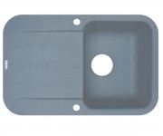 Прямокутна мийка BORGIO  PRO-780X500 GRAY METAL