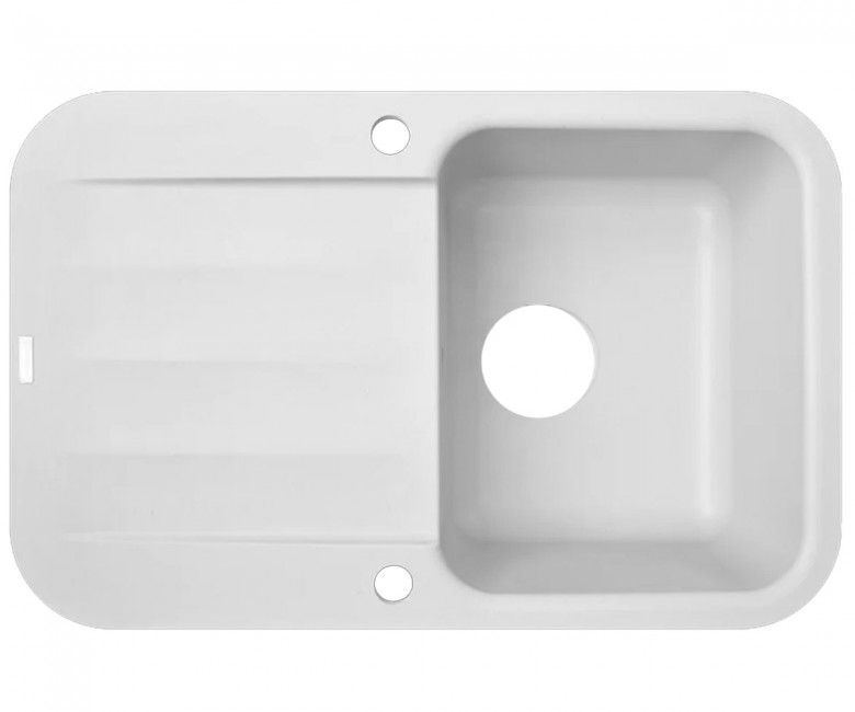 Прямокутна мийка BORGIO  PRO-780X500 WHITE PRO-780X500 WHITE